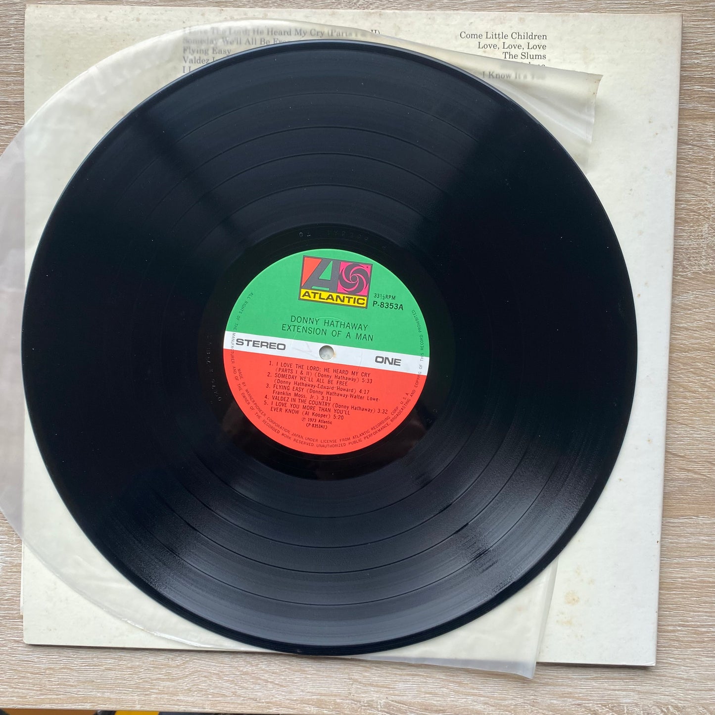 OG- Donny Hathaway - Extension Of A Man (LP, Album, Gat)