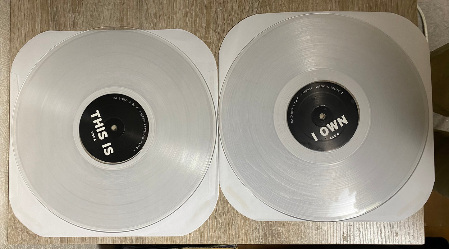 OG- DJ Z-Trip & DJ P (2) - Uneasy Listening, Volume 1 (2xLP, Ltd, Mixed, Tra)
