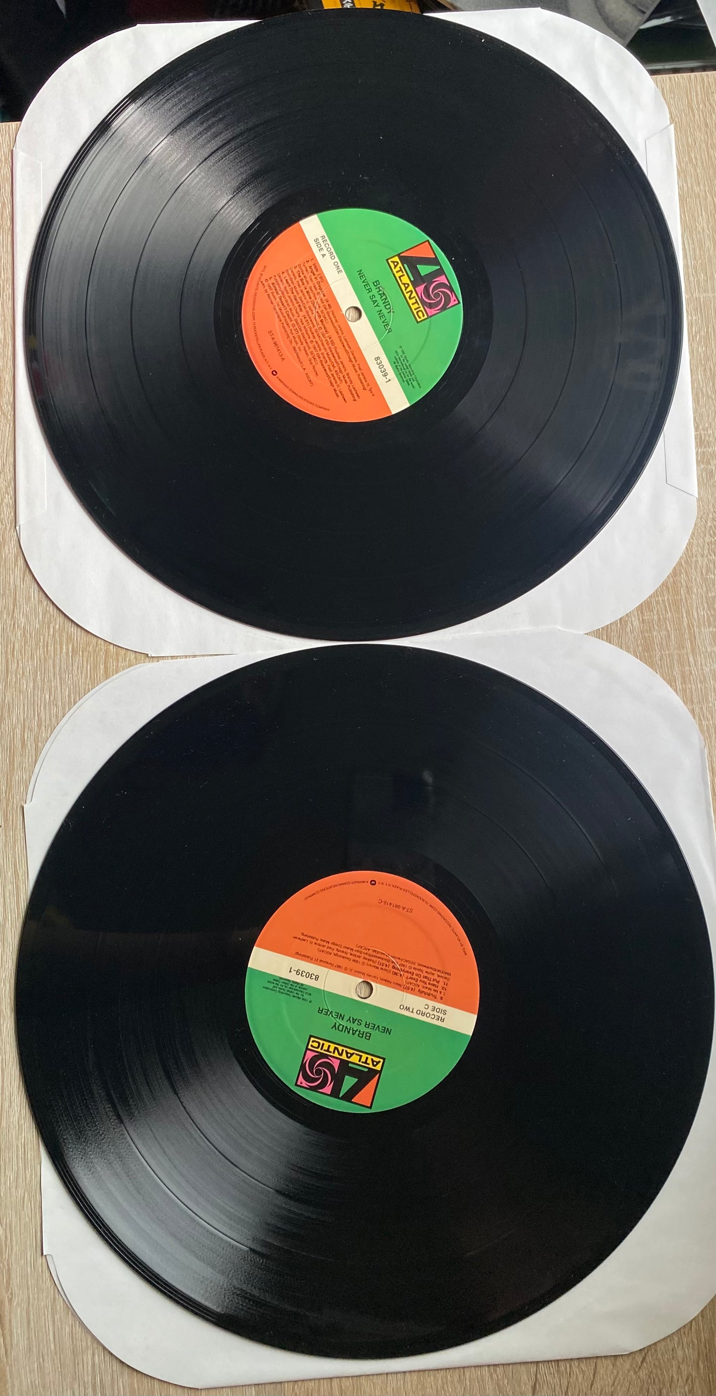 OG US - Brandy (2) - Never Say Never (2xLP, Album)