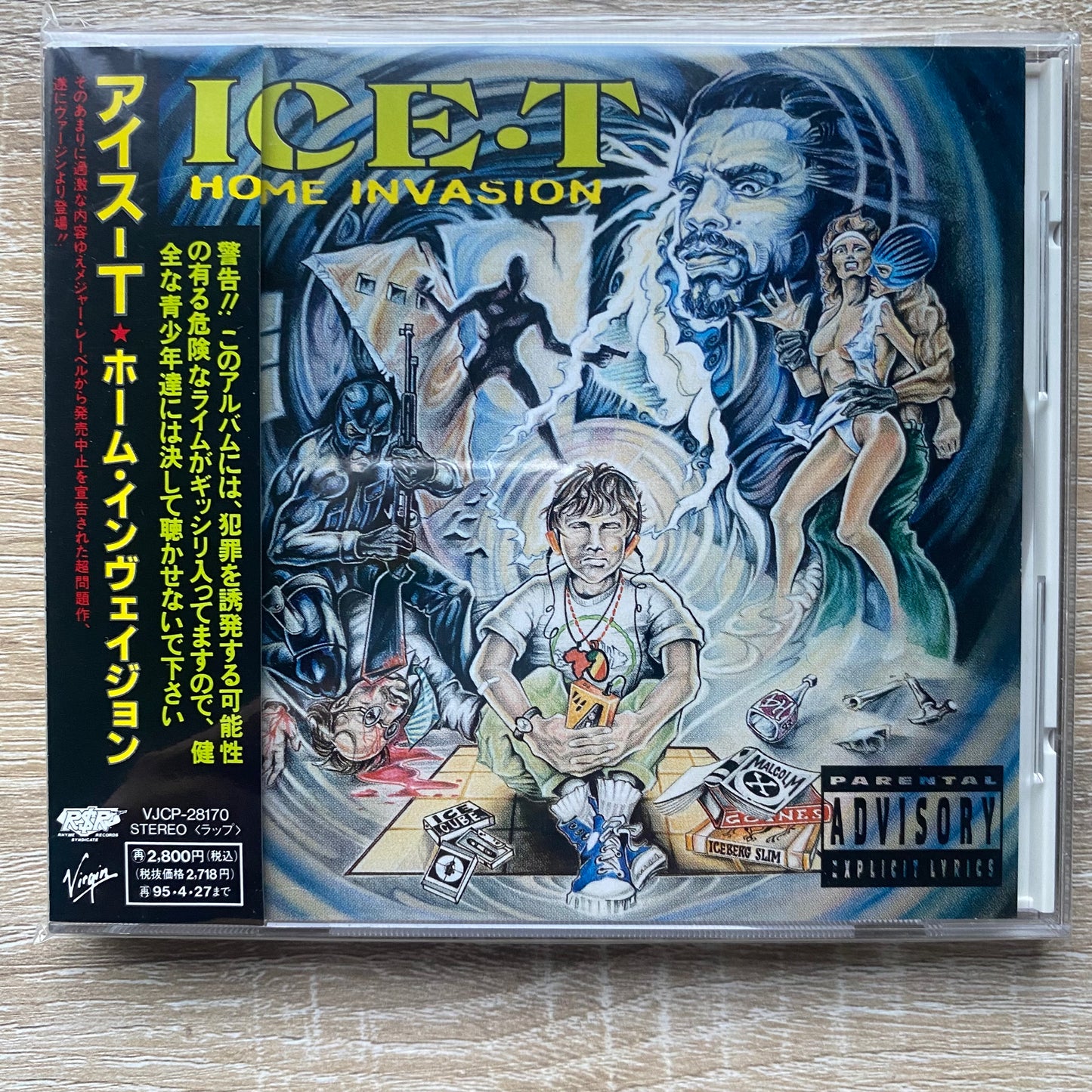 OG JP - Ice-T - Home Invasion (CD, Album)