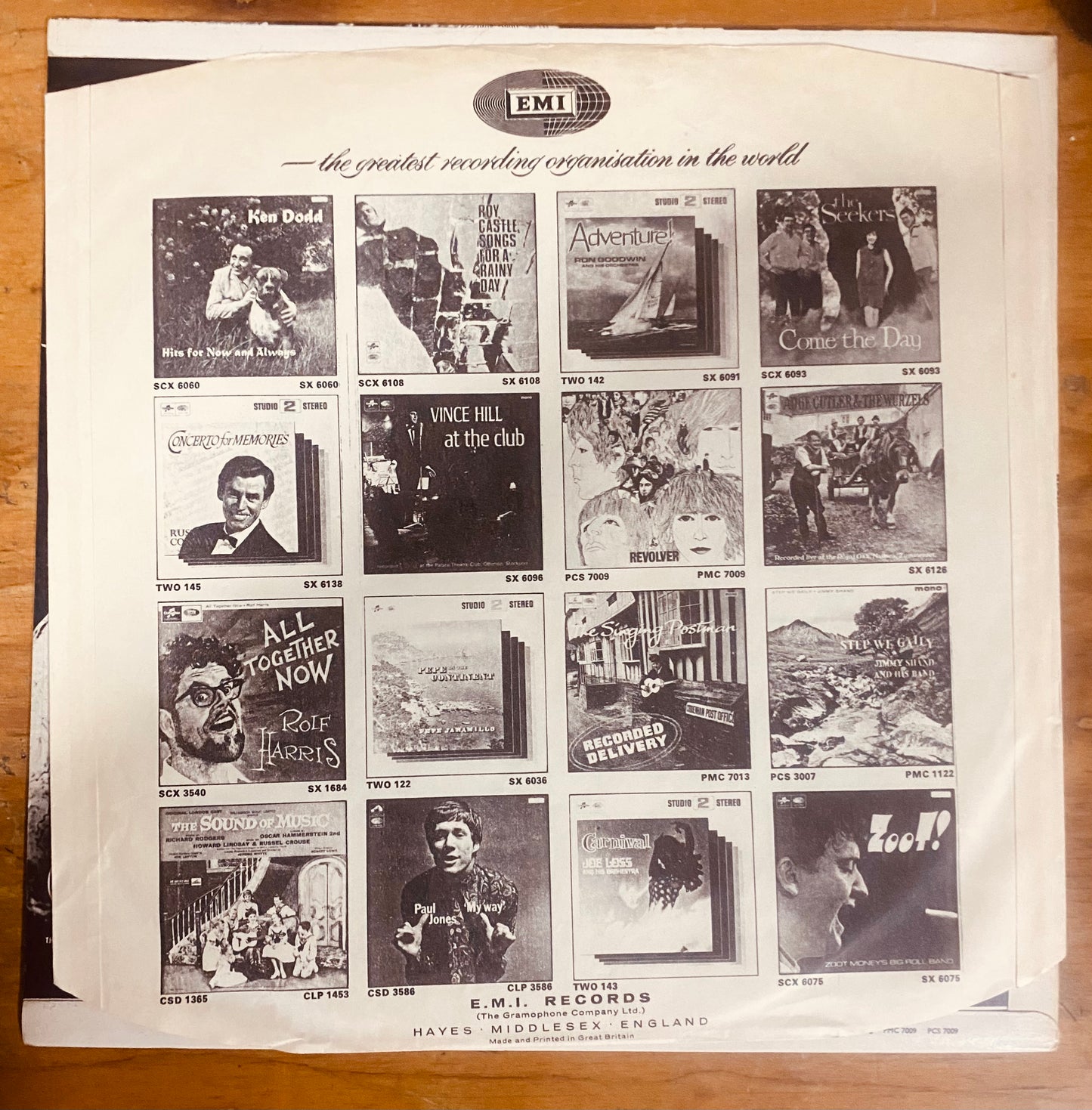 OG UK - The Beatles - Revolver (LP, Album, Dr.) CL