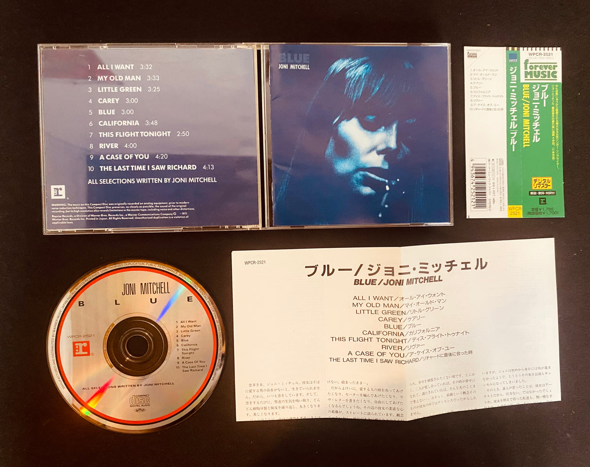 Joni Mitchell - Blue (CD, Album, RE, RM)