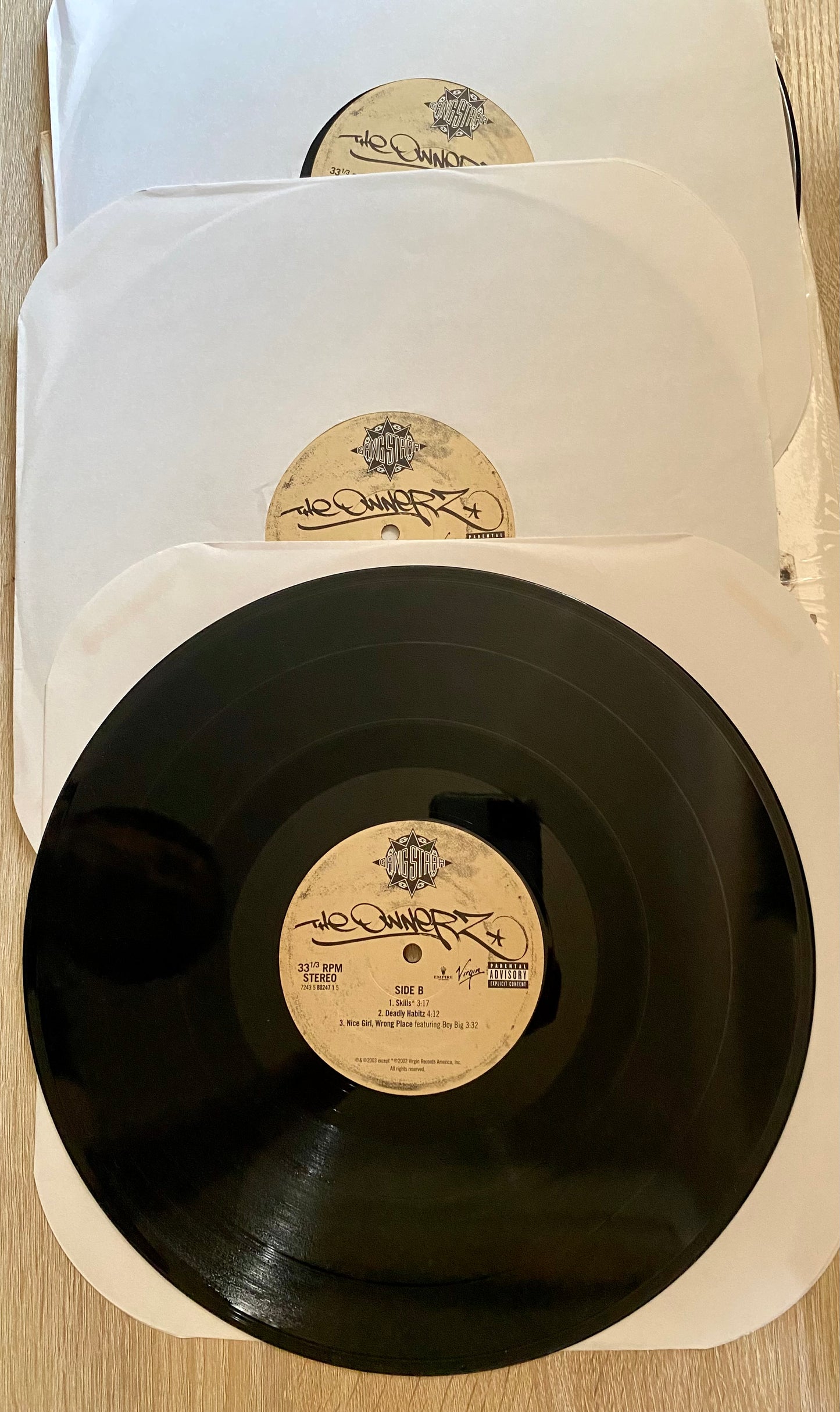 OG - Gang Starr - The Ownerz (2xLP + LP, S/Sided + Album, Ltd)