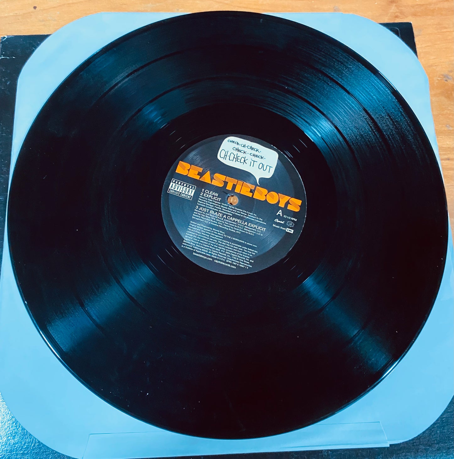 OG US PROMO - Beastie Boys - Ch-Check It Out (12", Promo)
