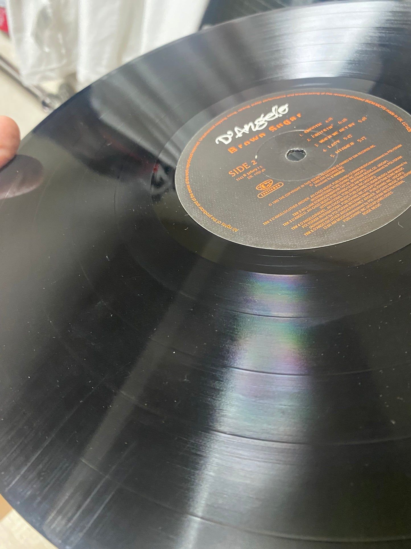 OG UK - D'Angelo - Brown Sugar (LP, Album)