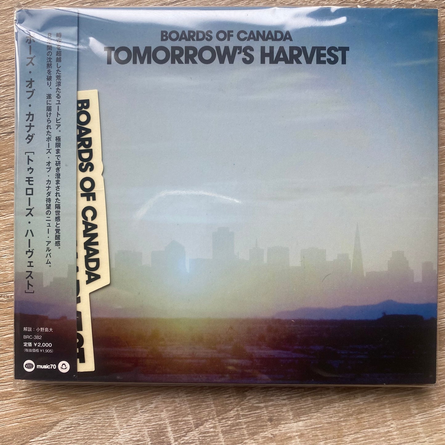 OG JP - Boards Of Canada - Tomorrow's Harvest (CD, Album, Dig)