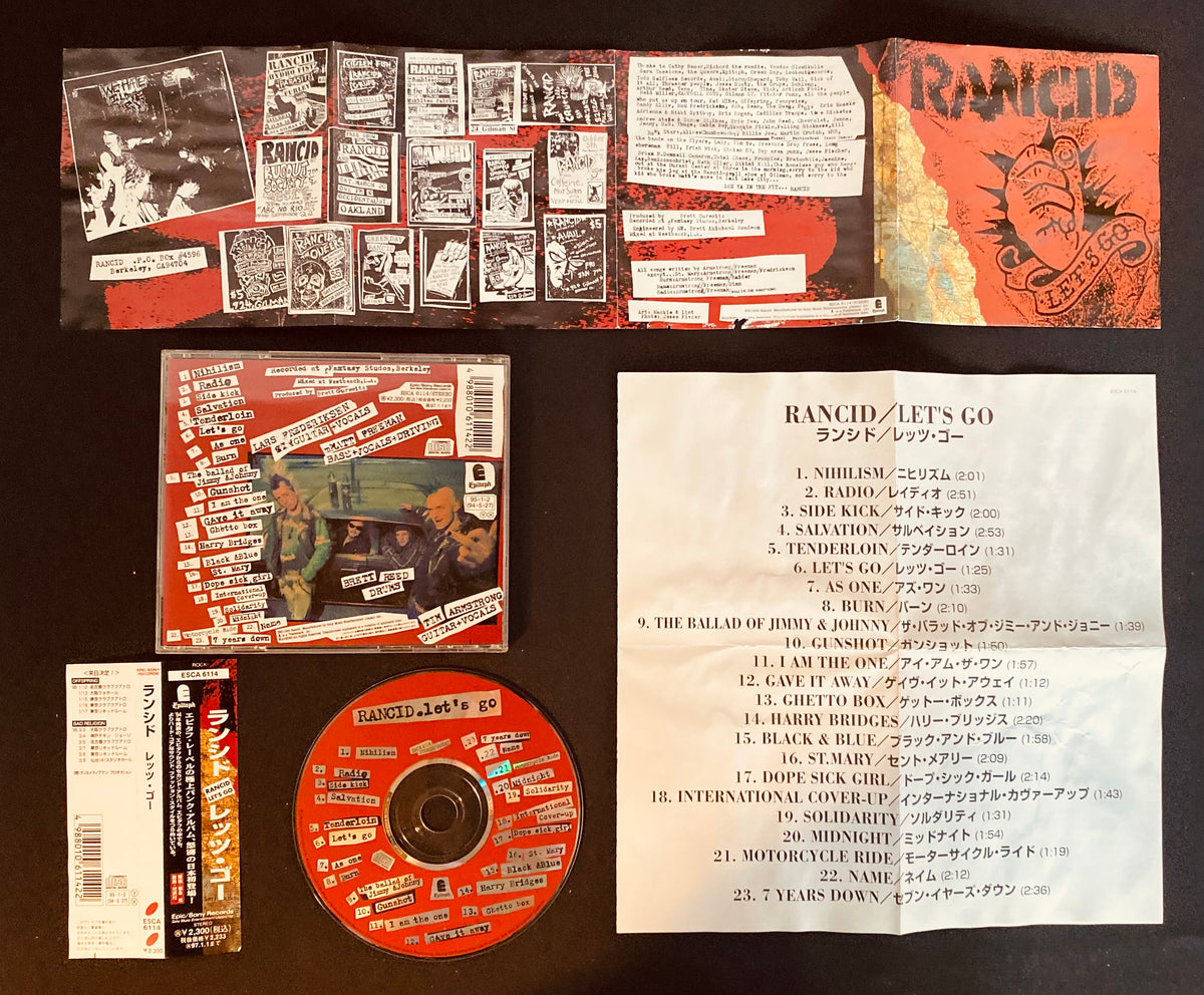 Rancid - Let's Go (CD, Album)