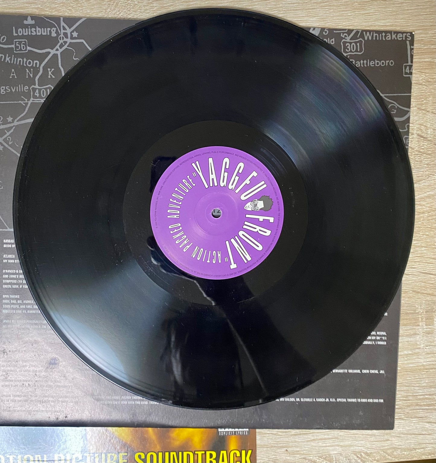 OG - Yaggfu Front - Action Packed Adventure! (The Original Motion Picture Soundtrack) (LP, Album)