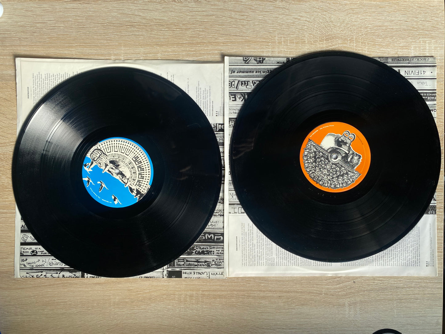 OG- DJ Shadow - The Private Press (2xLP, Album)