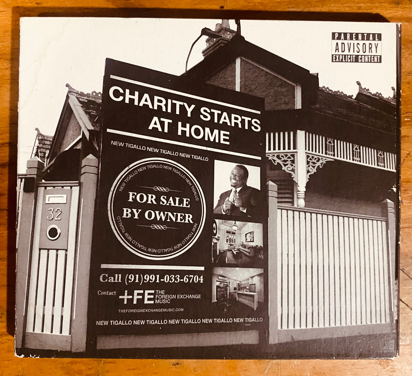 OG US - Phonte - Charity Starts At Home (CD, Album) CL