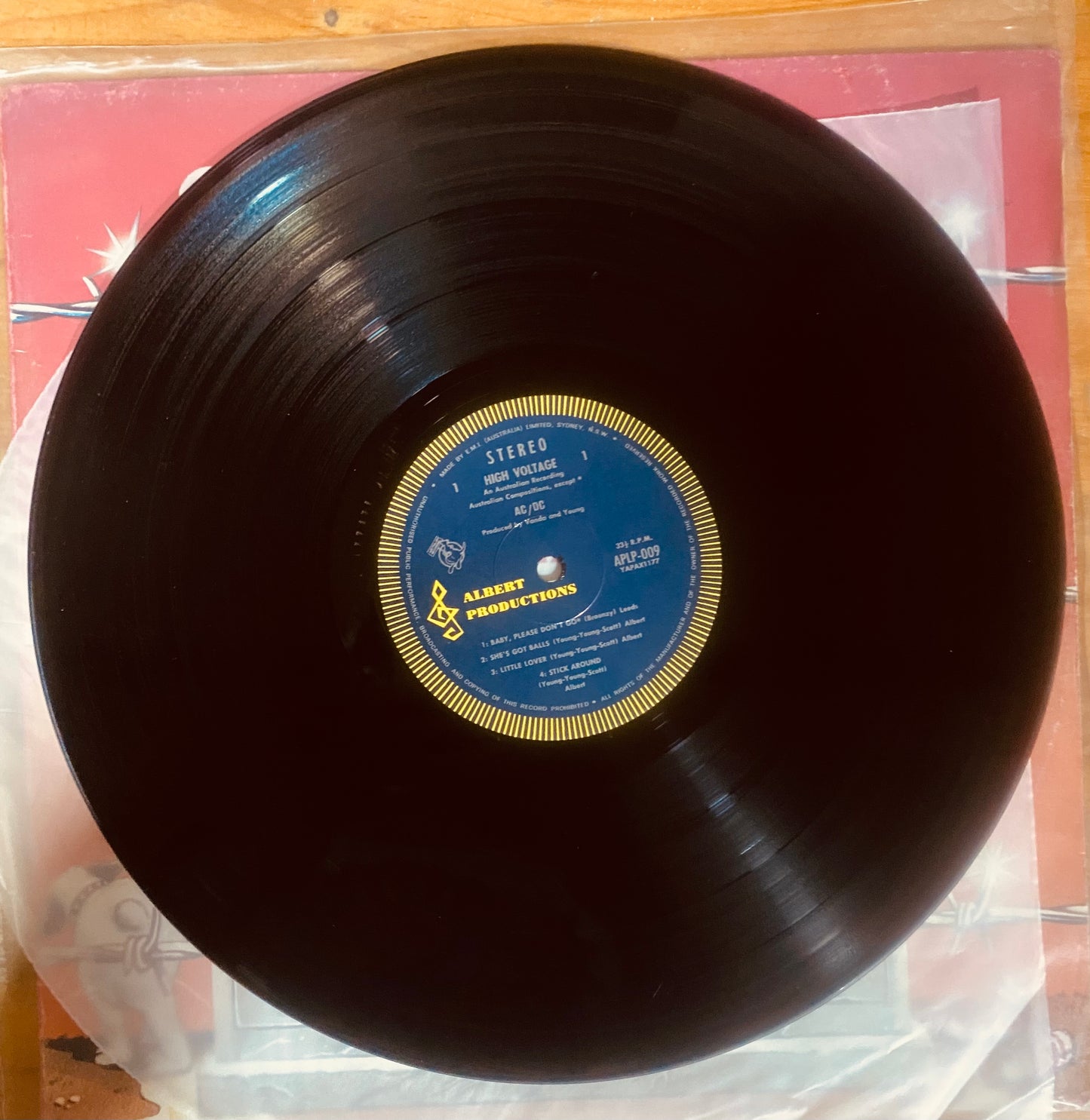OG AUSTRALIA - AC/DC - High Voltage (LP, Album) CL