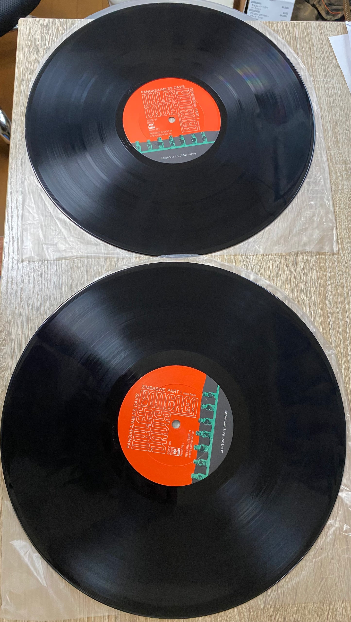 OG JP - Miles Davis - Pangaea (2xLP, Album)