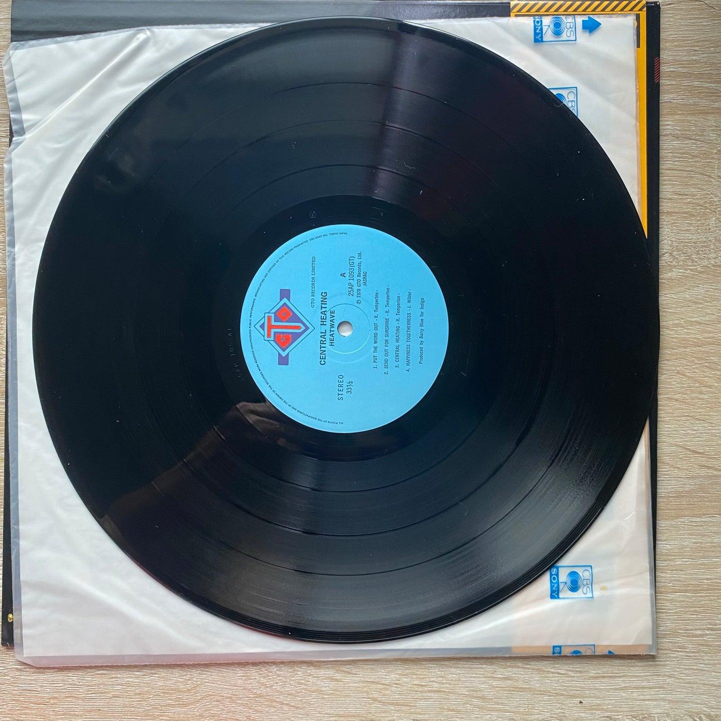 Heatwave - Central Heating (LP, Album, Promo)