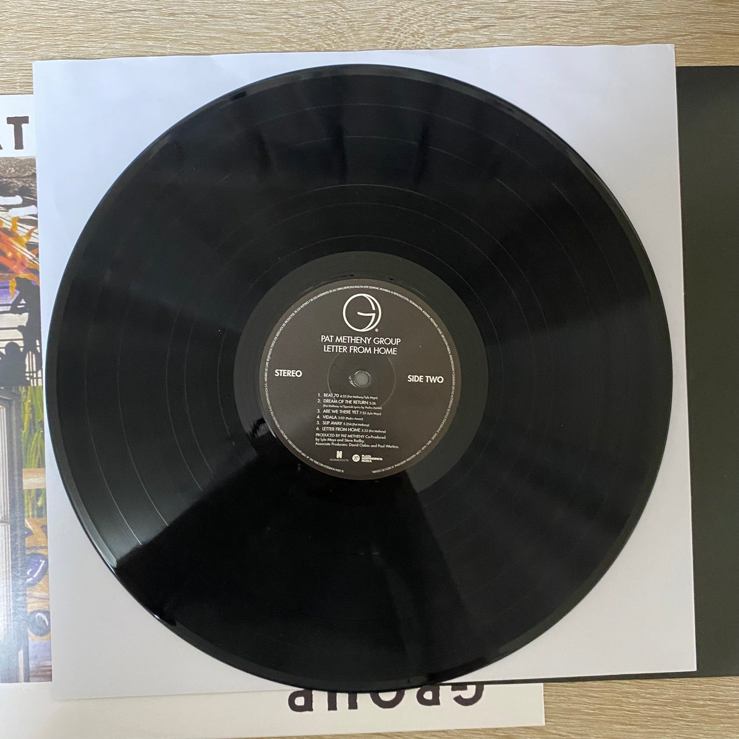 Argentina Press- Pat Metheny Group - Letter From Home (LP, Album, RE)