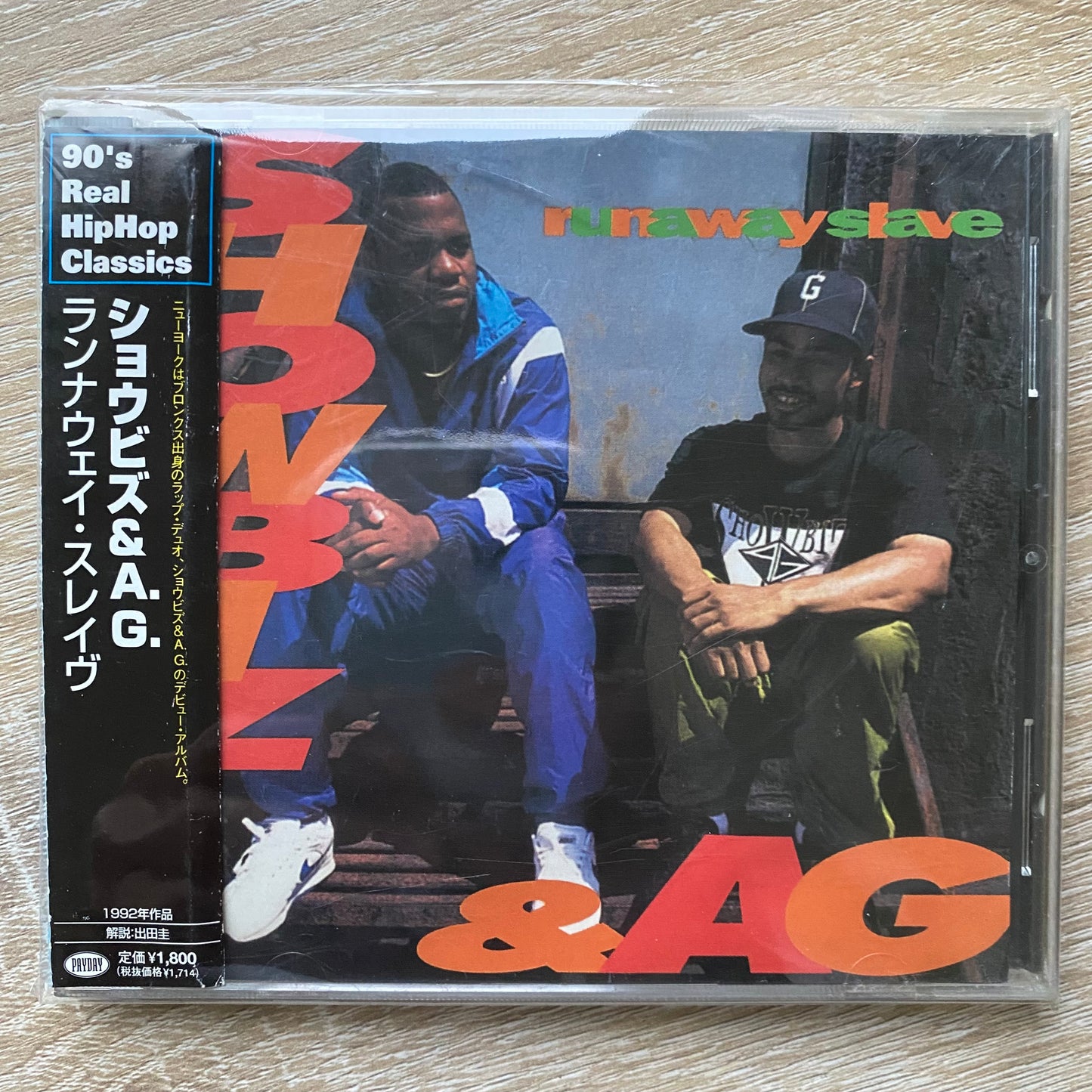 OG JP - Showbiz & A.G. - Runaway Slave (CD, Album, RE)