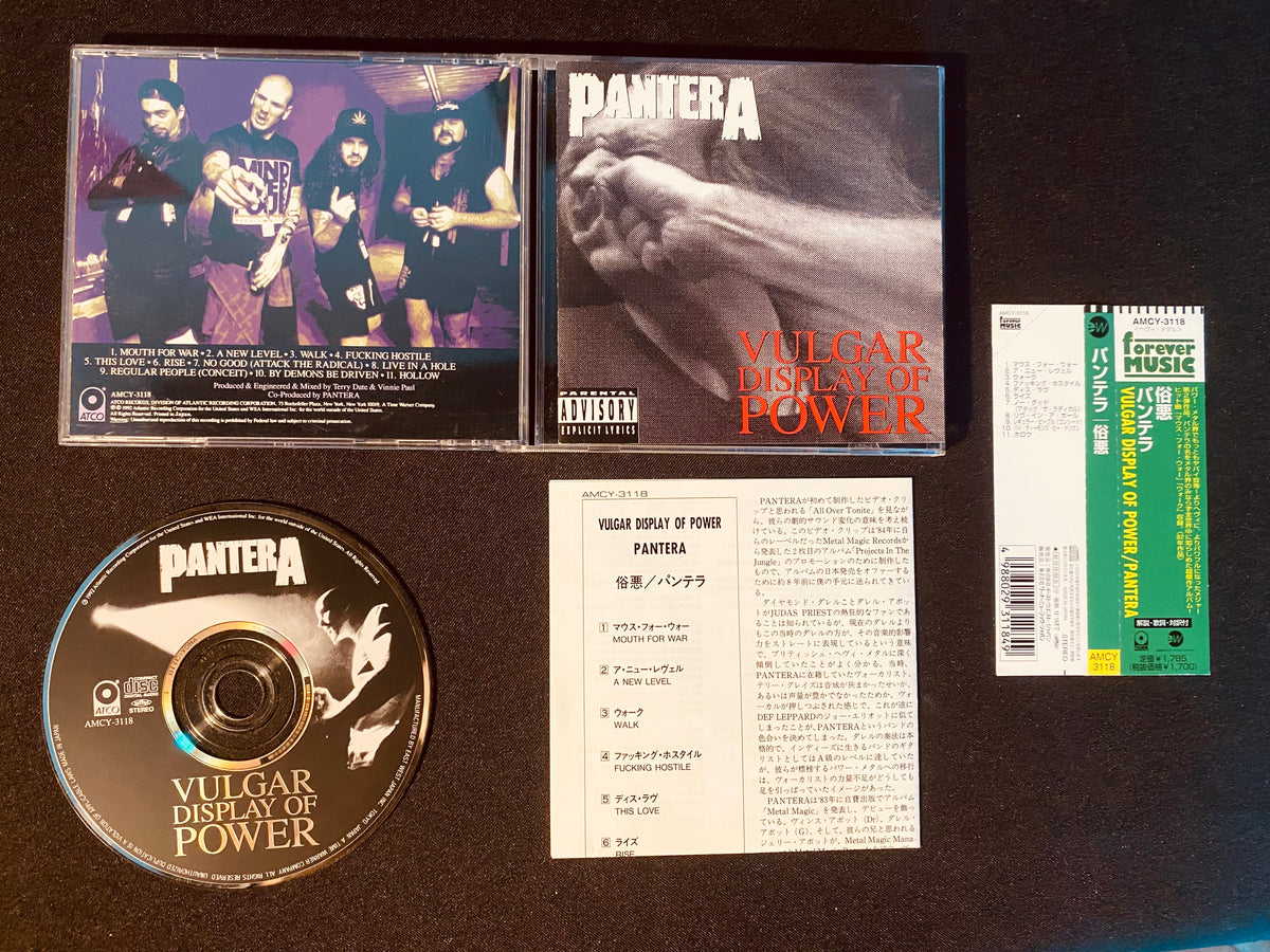 Pantera - Vulgar Display Of Power (CD, Album, RE)