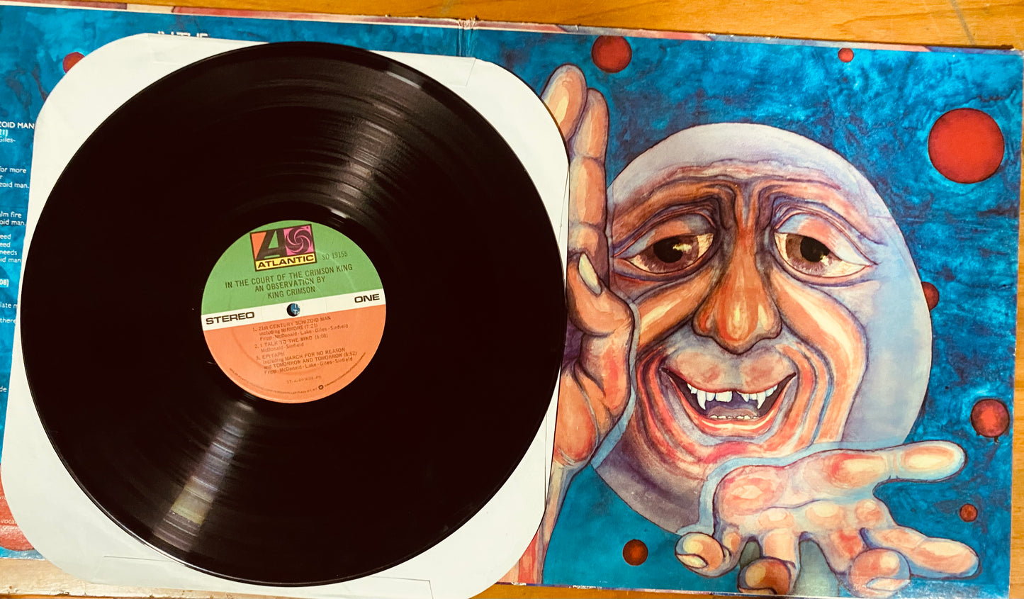 US PRESS - King Crimson - In The Court Of The Crimson King (An Observation By King Crimson) (LP, Album, RP, Pre) CL