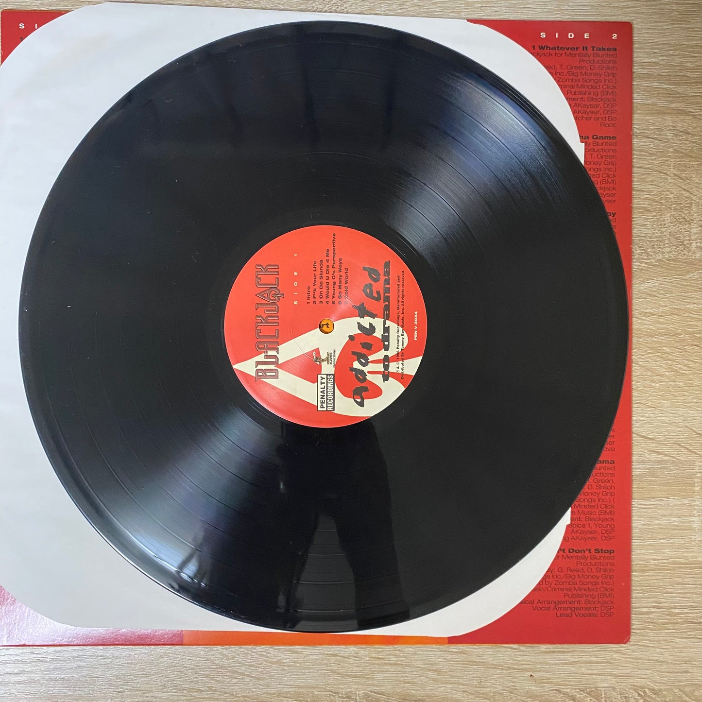 OG - Blackjack (2) - Addicted To Drama (LP, Album)