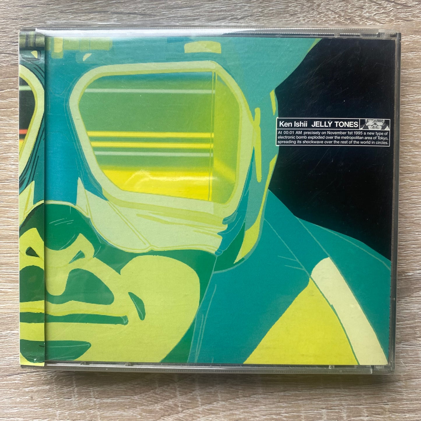 OG JP - Ken Ishii = ケン・イシイ* - Jelly Tones = ジェリー・トーンズ (CD, Album + CD-ROM, Ltd)