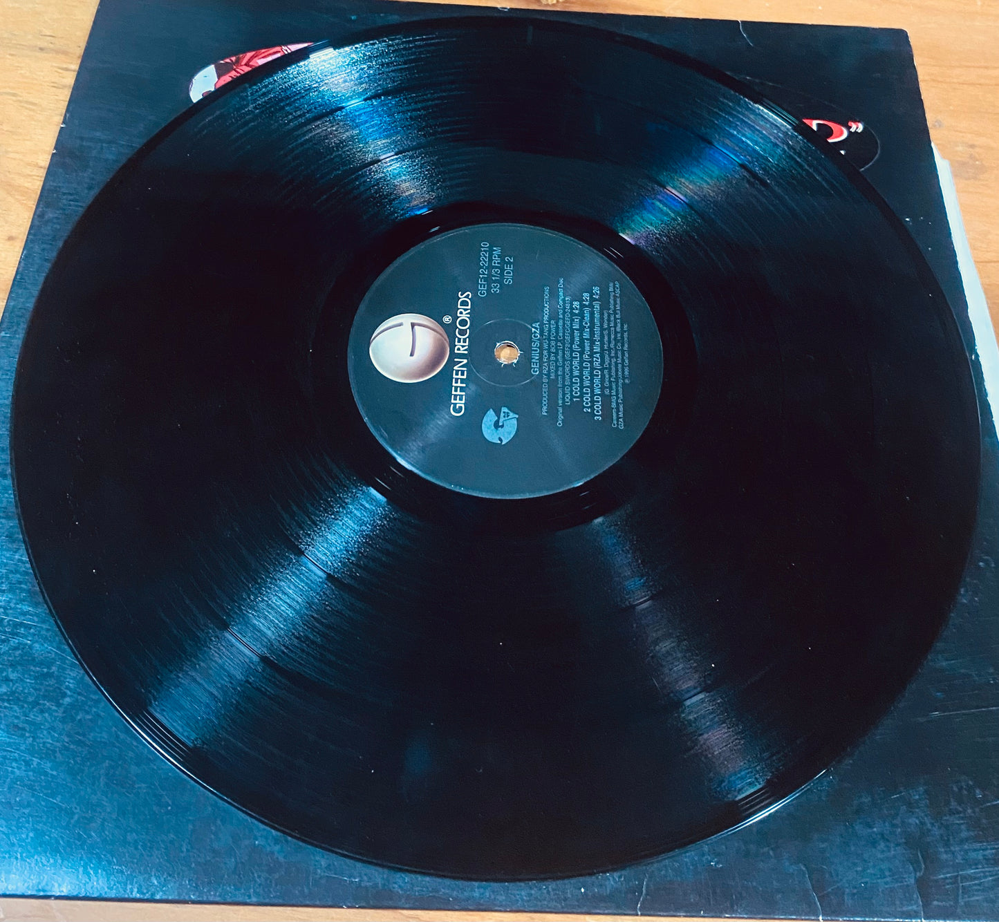 RE US - Genius* / GZA Featuring D'Angelo - Cold World (Remix) (12")