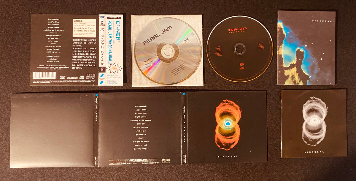 Pearl Jam - Binaural (CD, Album, Ltd, Dig + CD, Single, Ltd)
