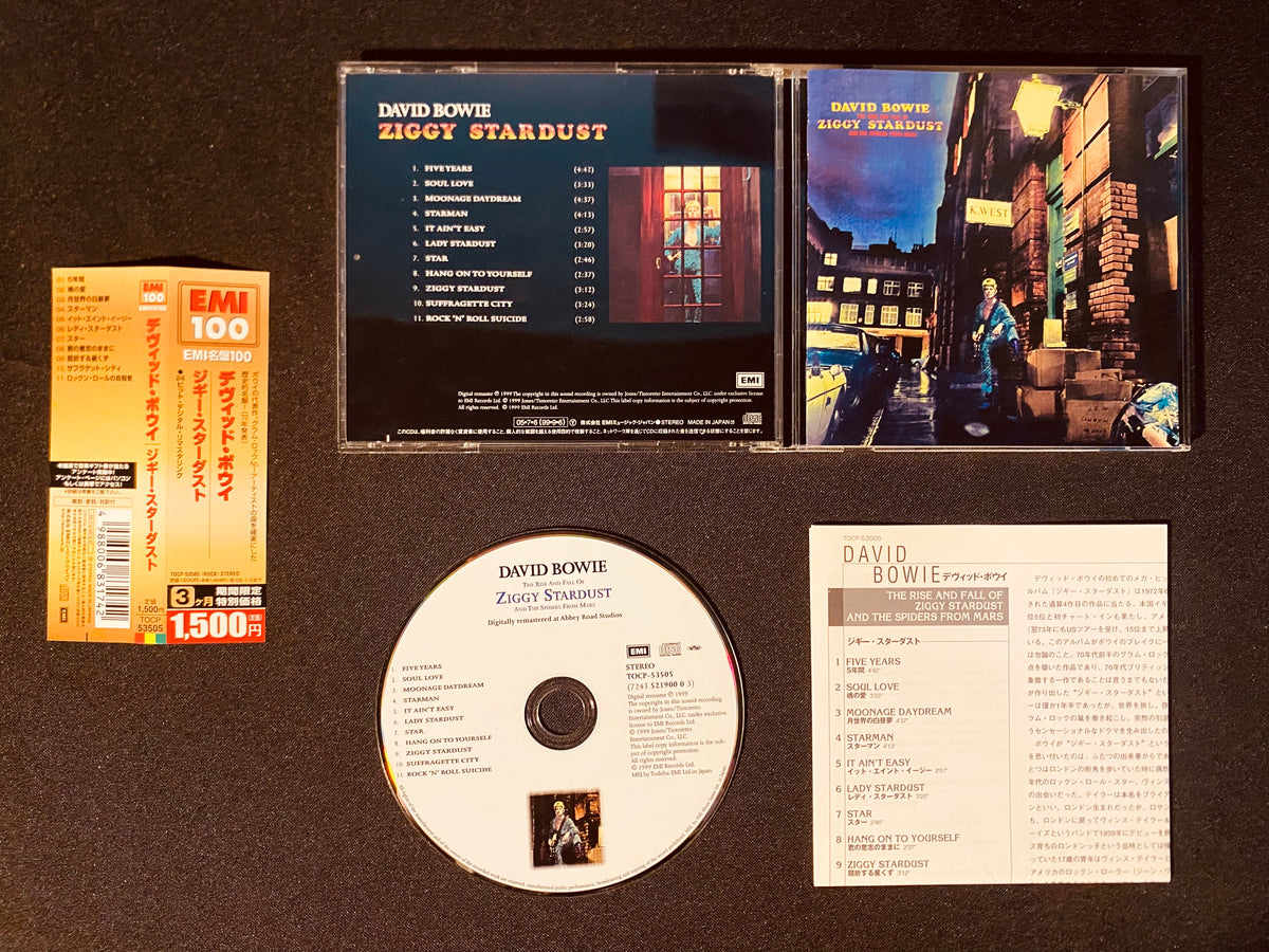 David Bowie - The Rise And Fall Of Ziggy Stardust And The Spiders From Mars (CD, Album, Ltd, RE, RM, RP)