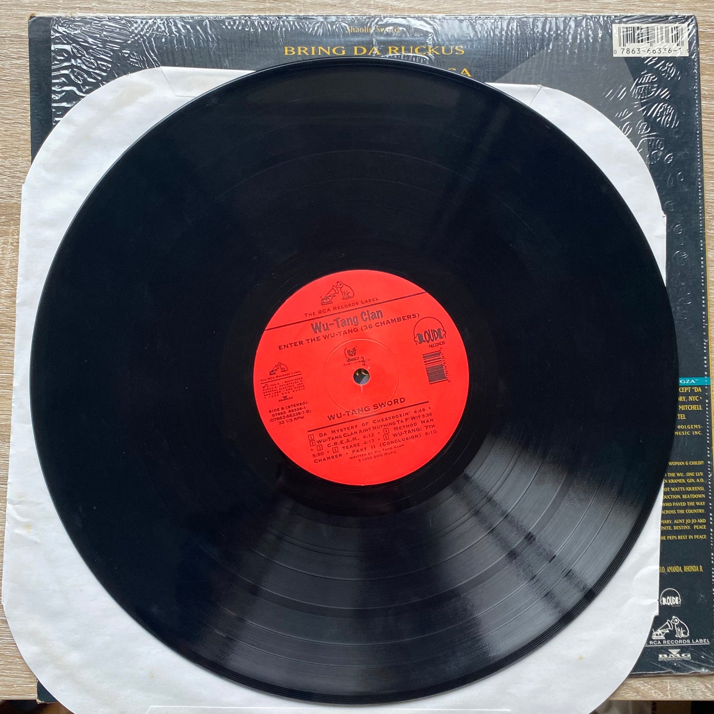 OG - Wu-Tang Clan - Enter The Wu-Tang (36 Chambers) (LP, Album, SRC)