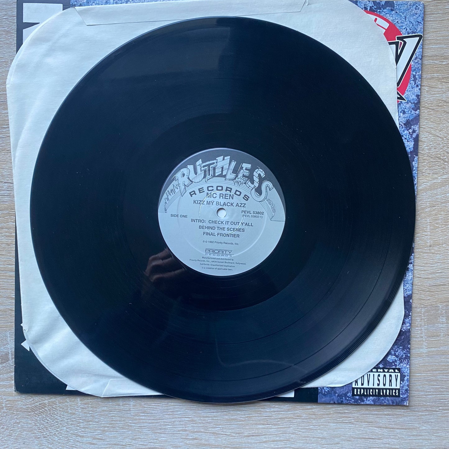 OG- MC Ren - Kizz My Black Azz (12", EP)