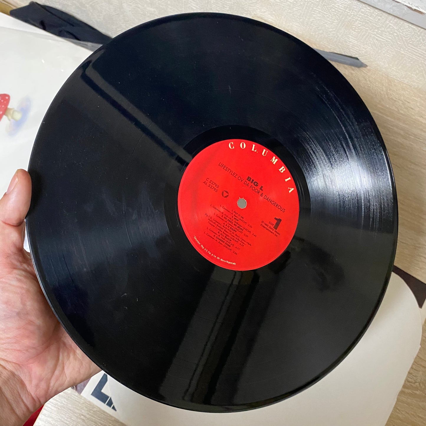 OG US - Big L - Lifestylez Ov Da Poor & Dangerous (LP, Album)