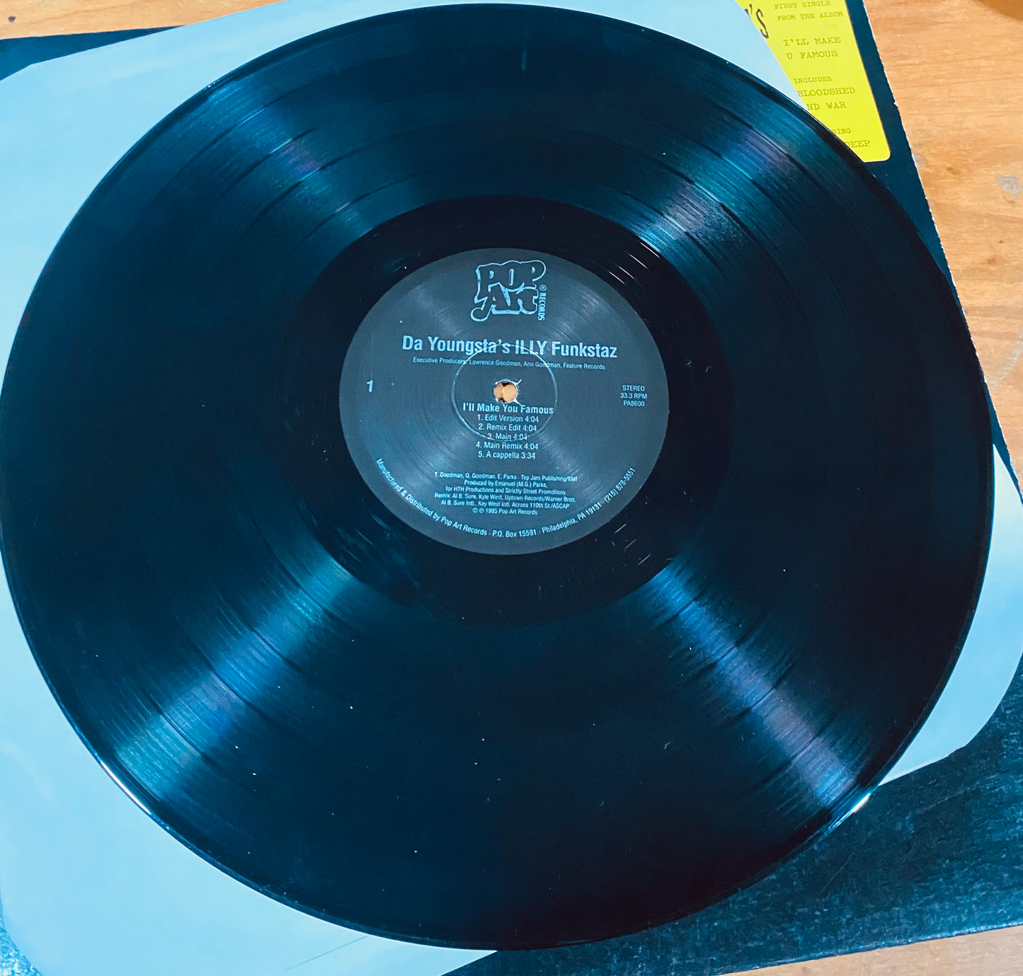 OG US - Da Youngsta's ILLY Funkstaz* - I'll Make You Famous / Bloodshed And War (12", Single)