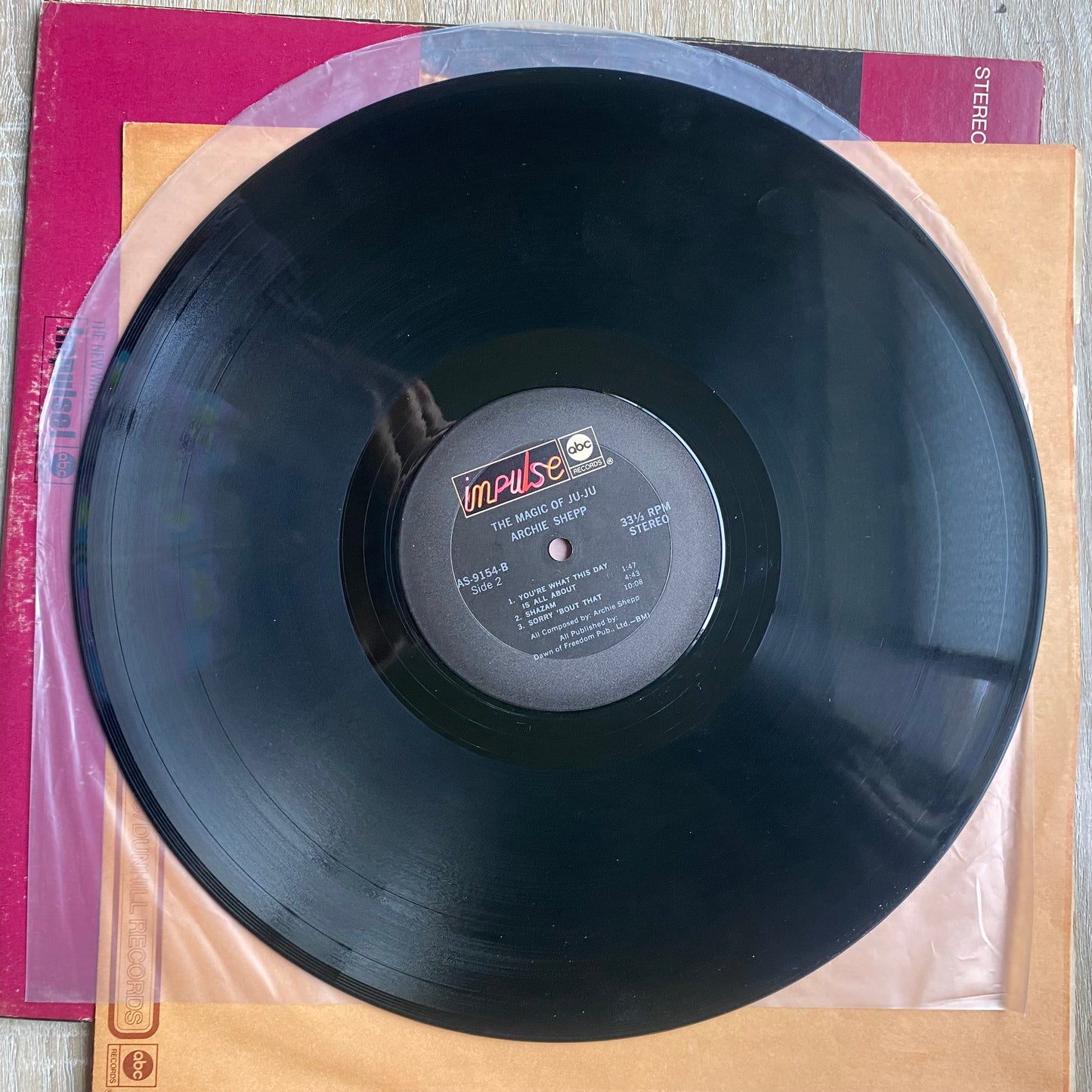 Archie Shepp - The Magic Of Ju-Ju (LP, Album, RE, Gat)