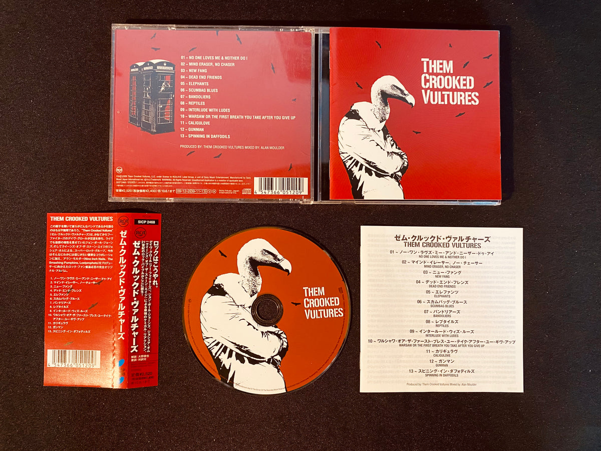 Them Crooked Vultures - Them Crooked Vultures (CD, Album)