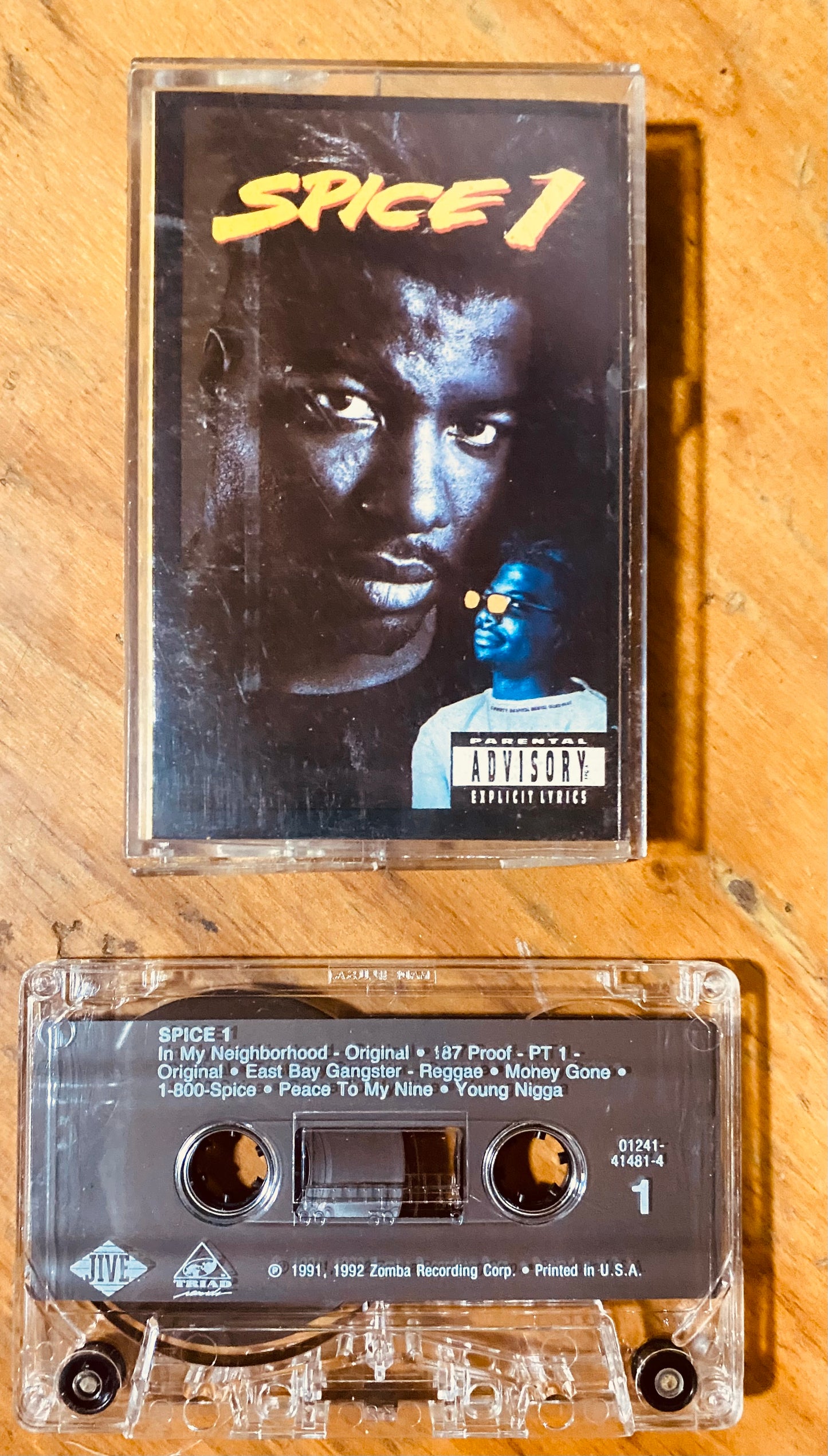 OG US - Spice 1 - Spice 1 (Cass, Album)