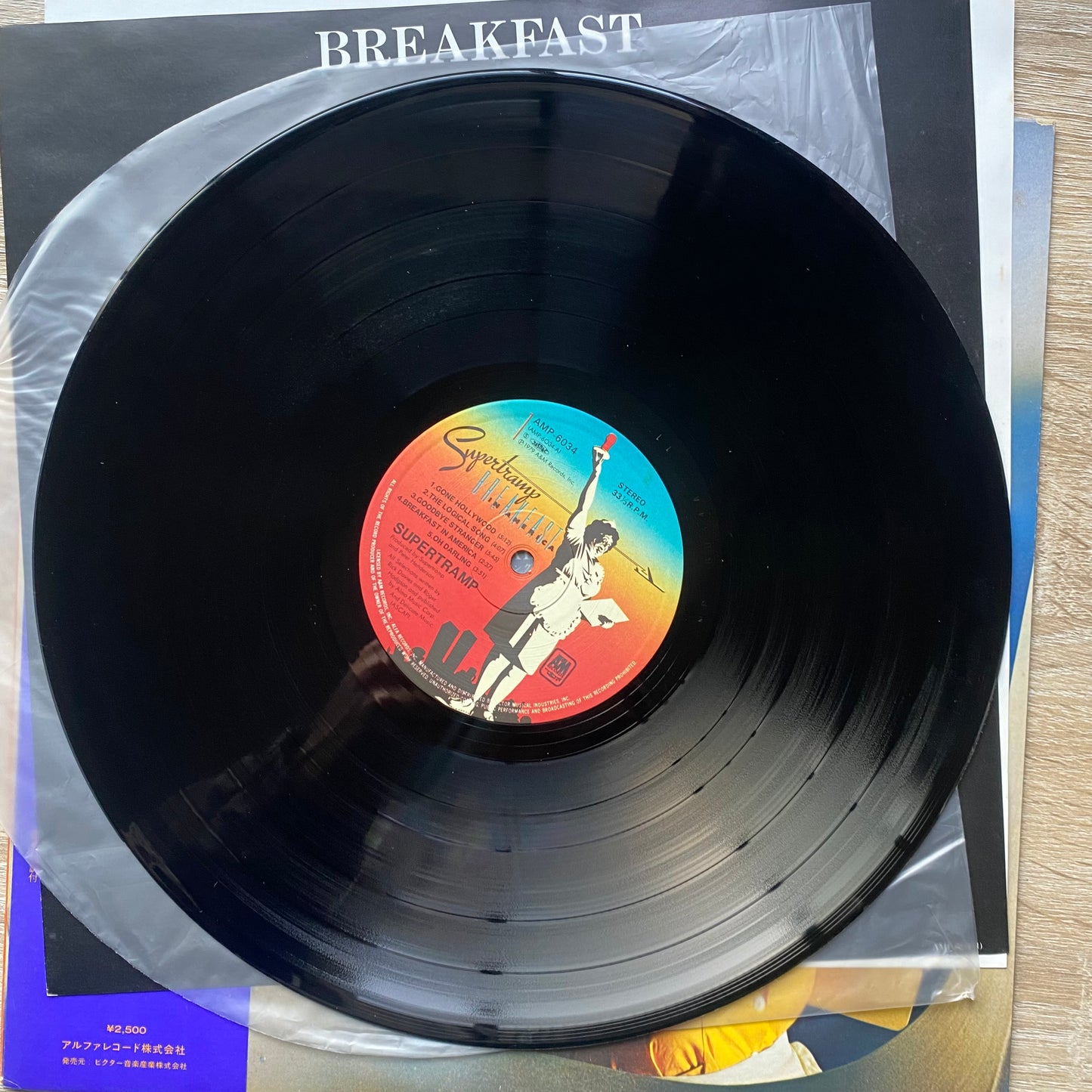 OG-Supertramp - Breakfast In America (LP, Album)