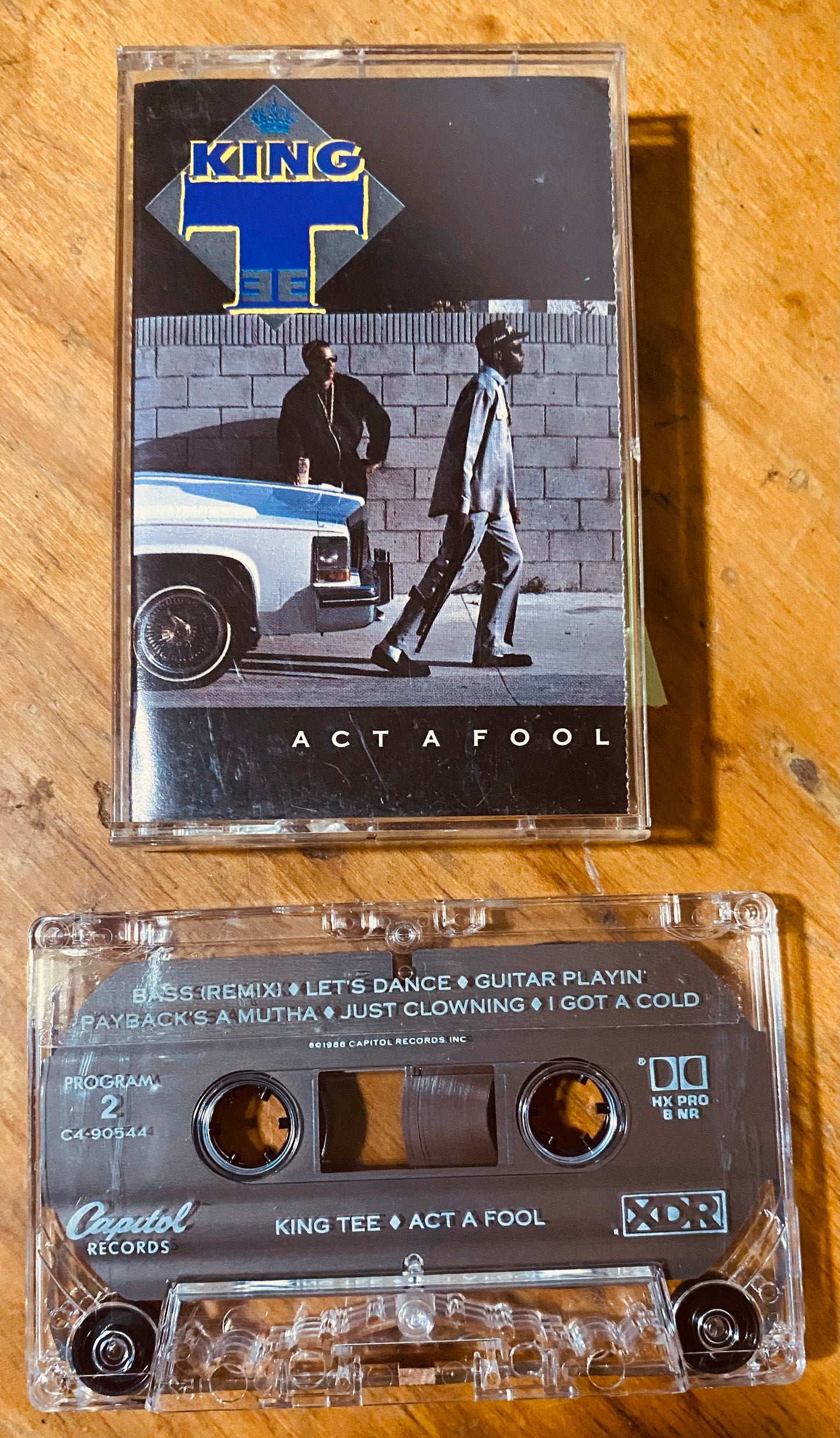 OG US - King Tee - Act A Fool (Cass, Album)