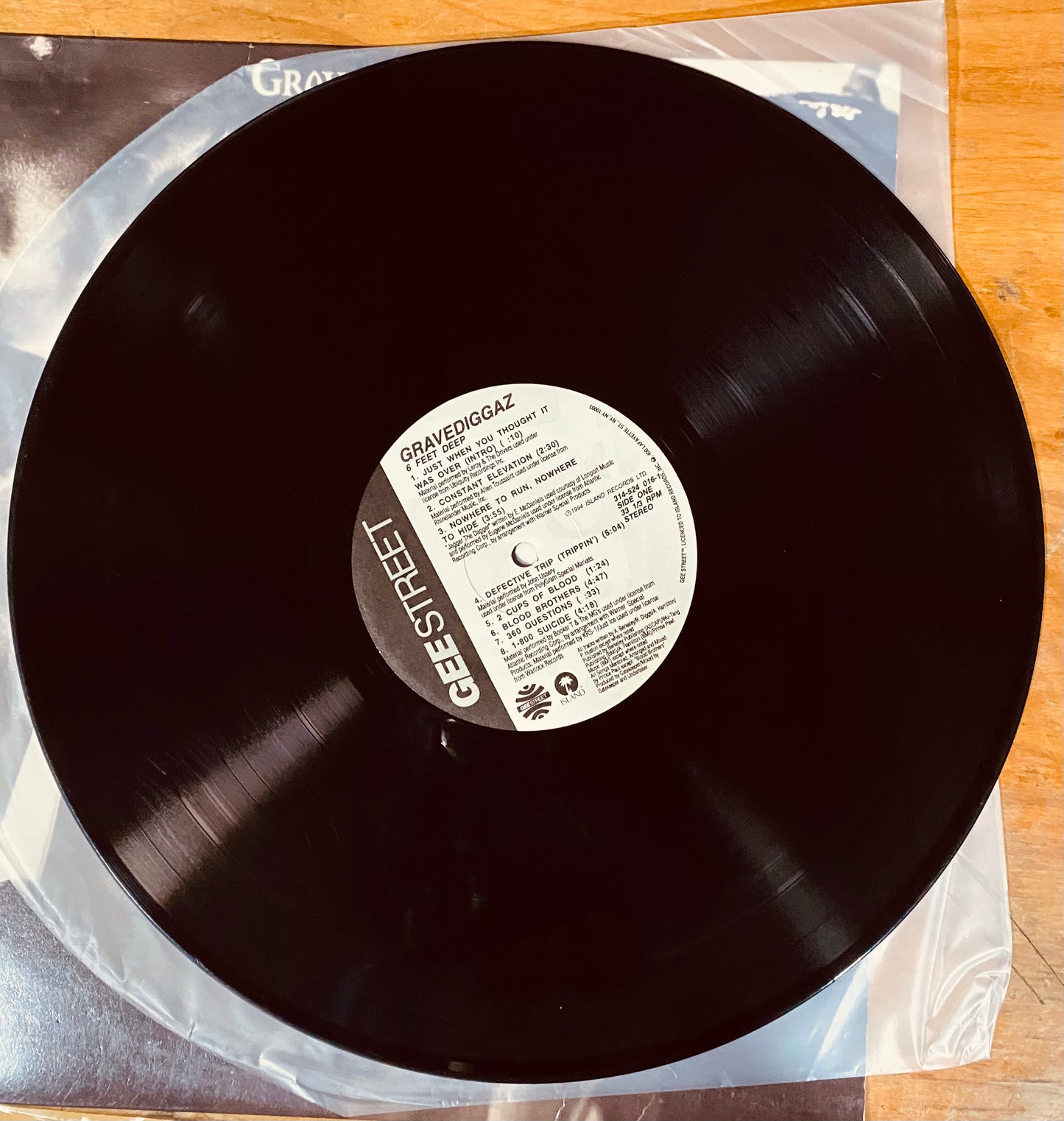 OG US. PROMO!. Gravediggaz - 6 Feet Deep (LP, Album) CL