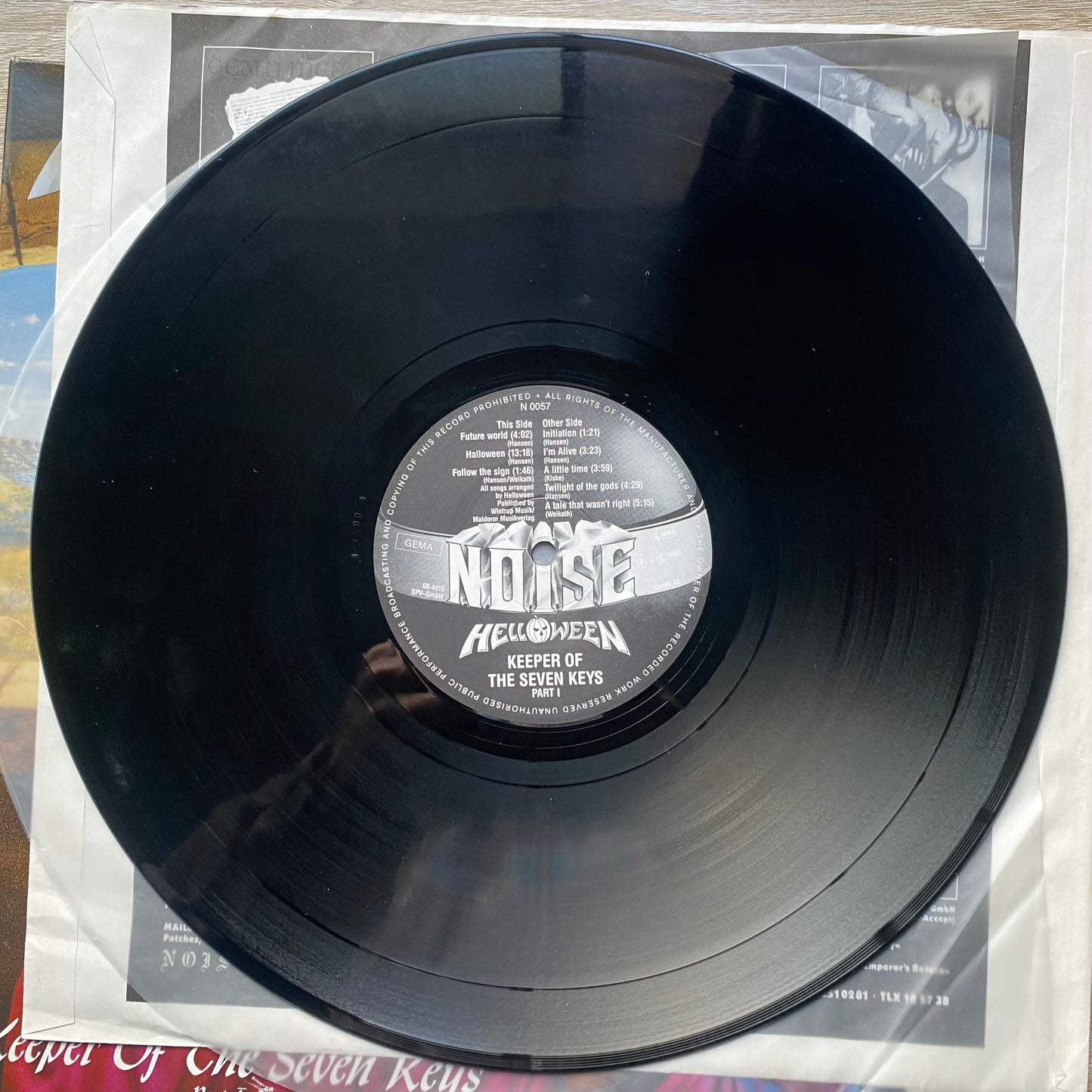 OG- Helloween - Keeper Of The Seven Keys (Part I) (LP, Album, Gat)