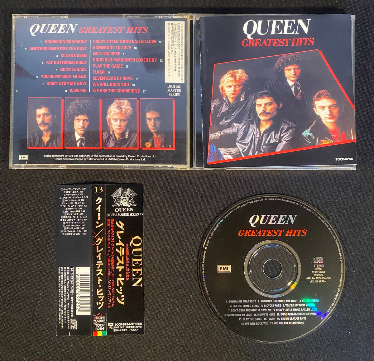 Queen - Greatest Hits (CD, Comp, RE, RM, 2,5)