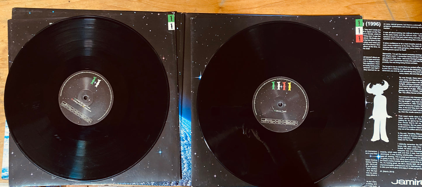 US PRESS - Jamiroquai - Travelling Without Moving (2xLP, Album, RE, RM, 180) CL
