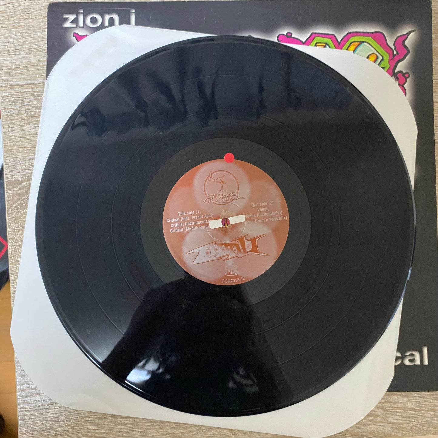 OG US - Zion I - Critical / Venus (12", Single)