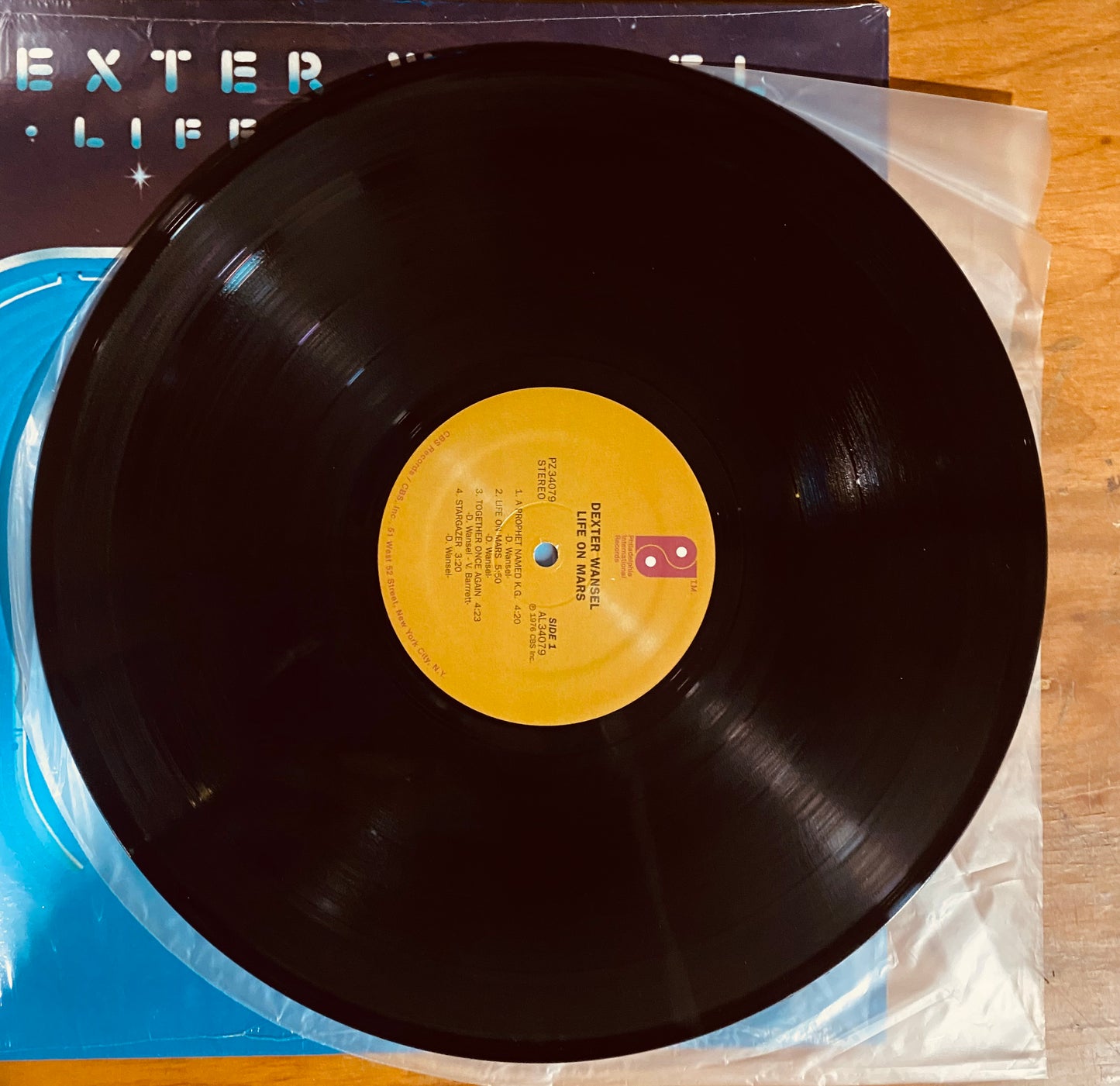 US PRESS - Dexter Wansel - Life On Mars (LP, Album, RE) CL