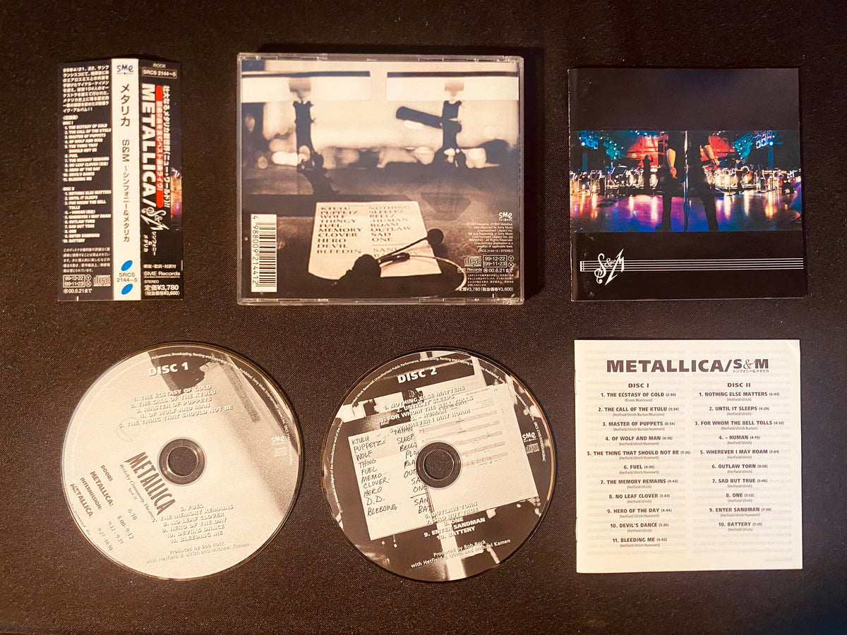 Metallica With Michael Kamen Conducting The San Francisco Symphony Orchestra* - S&M (2xCD, Album)
