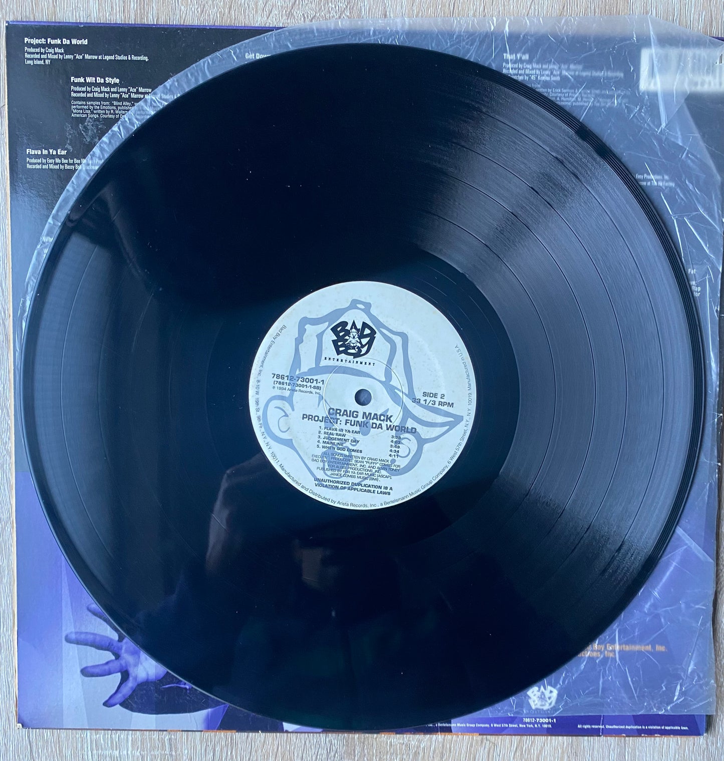 OG. Craig Mack - Project: Funk Da World (LP, Album)