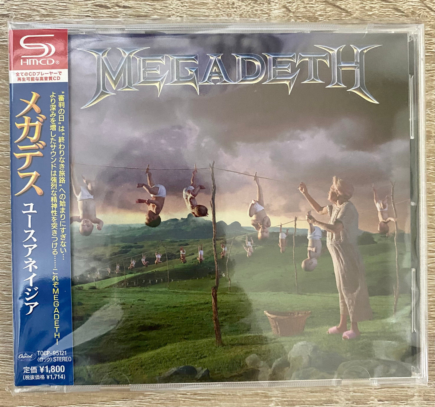 Megadeth - Youthanasia (CD, Album, RE, RM, SHM)