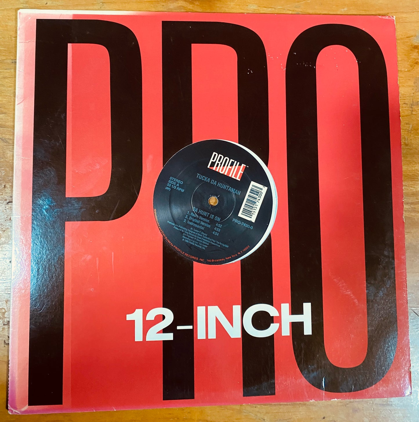 OG US - Tucka Da Huntaman - Da Hunt Is On / Watch Your Back (12")