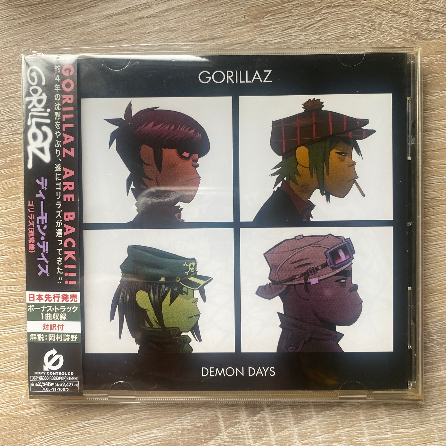 OG JP - Gorillaz - Demon Days (CD, Album, Copy Prot.)