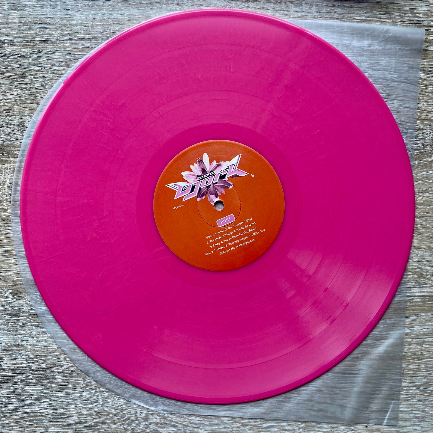 OG UK - Björk - Post (LP, Album, Pin)