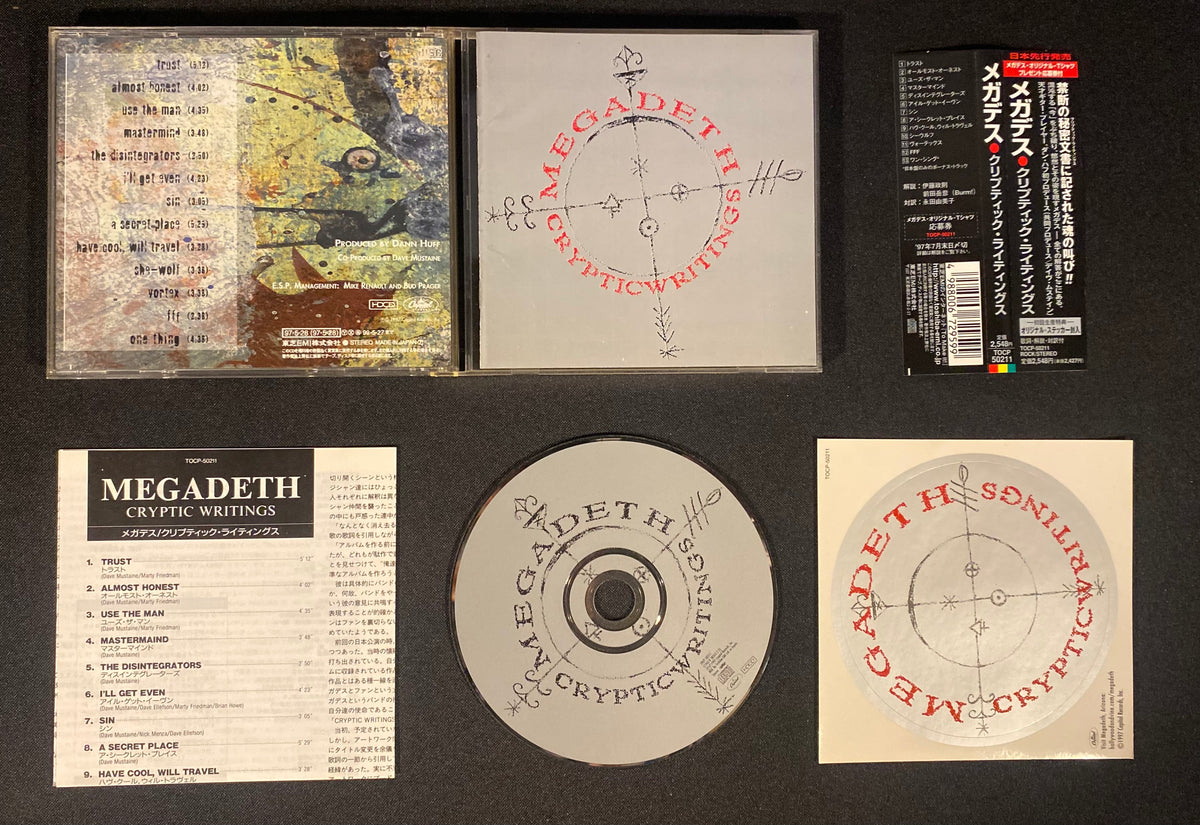 Megadeth - Cryptic Writings (HDCD, Album)