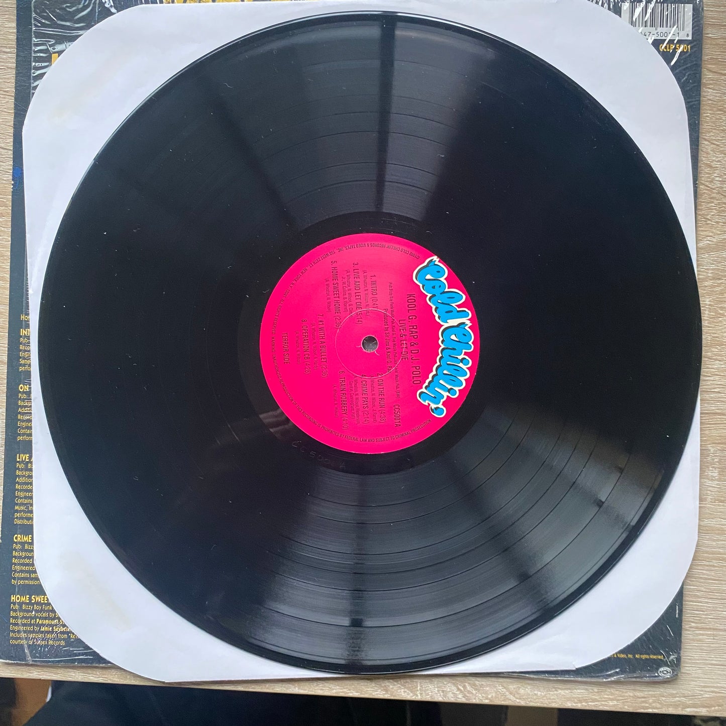 OG - Kool G. Rap & D.J. Polo* - Live And Let Die (LP, Album)