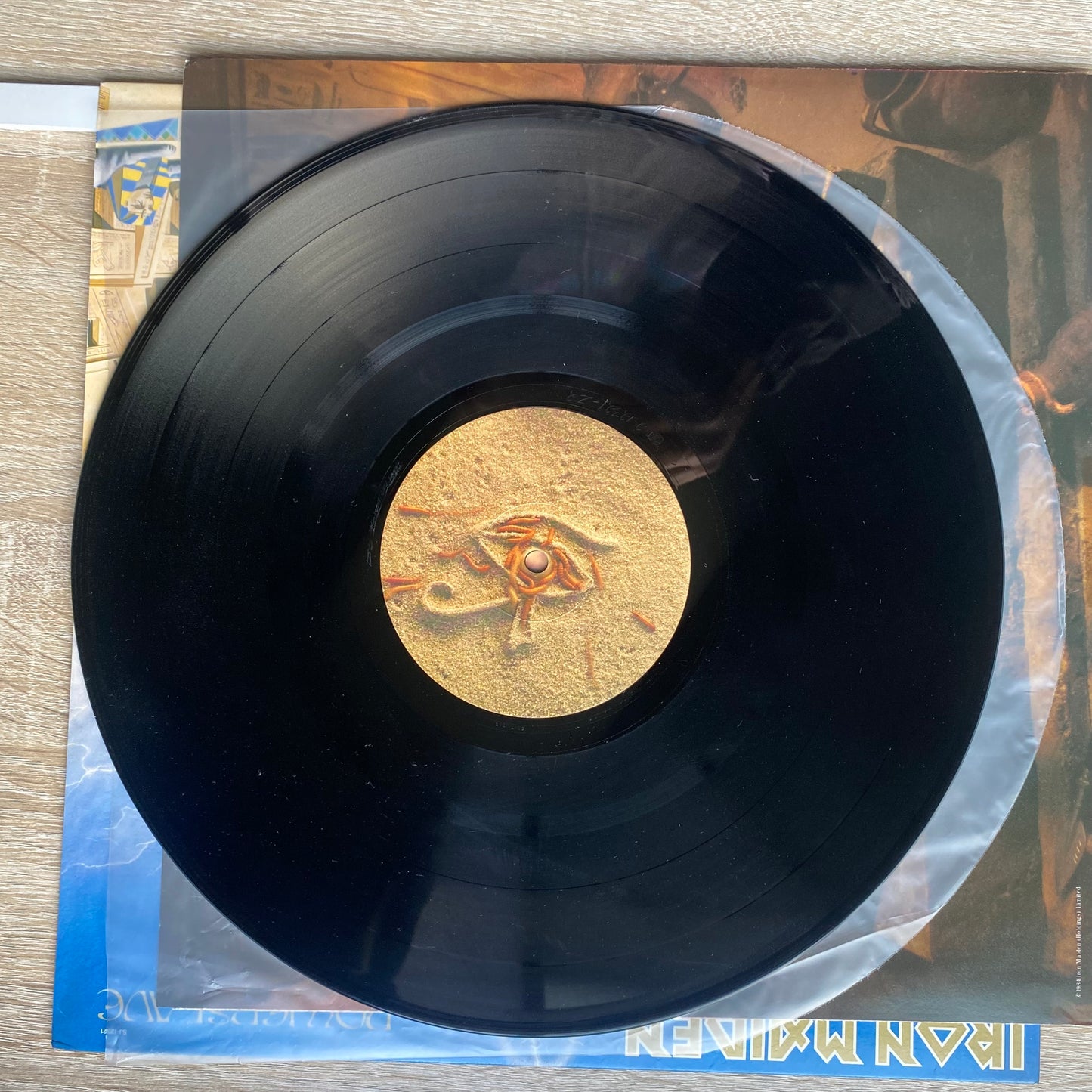 OG- Iron Maiden - Powerslave (LP, Album, Jac)